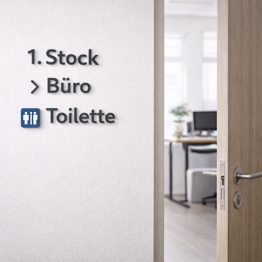 Schilder & Beschriftung